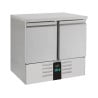 Positive Refrigerated Table with 2 Doors - 257 L