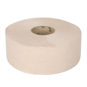 Jumbo-Rollen Recycelt 2-lagig 300m - Packung mit 6 - Jantex