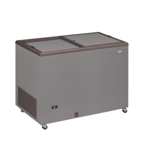 Professionele RVS Kistvriezer met Opaque Deksel - 400 L