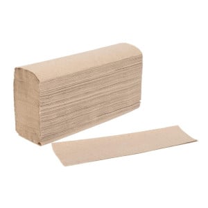 Gevouwen Handdoeken Gerecycled 2 Lagen 2250 Vellen - Jantex