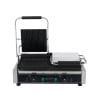 Grill Panini Dubbel - Geribbelde Platen - Dynasteel