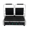 Grill Panini Dubbel - Geribbelde Platen - Dynasteel