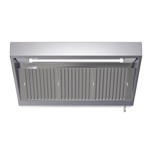 Hotte Snack 700 met Led en Zonder Motor van Dynasteel - Lengte 2000
