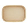 Rectangular Recyclable Food Trays 600 ml - Pack of 300 - Fiesta Green