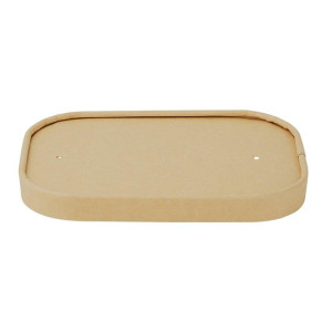 Paper Lids for Rectangular Trays - Pack of 300 - Fiesta