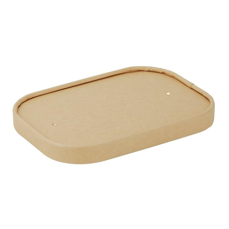 Paper Lids for Rectangular Trays - Pack of 300 - Fiesta Paper Lids for Rectangular Trays - Pack of 300 - Fiesta