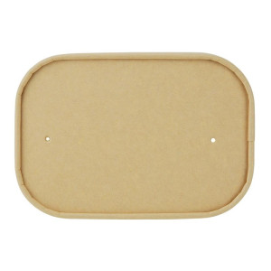 Paper Lids for Rectangular Trays - Pack of 300 - Fiesta