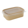 PP lids for Rectangular Trays - Pack of 300 - Fiesta