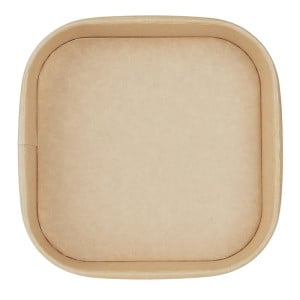 Rechthoekige Recycleerbare Bakjes 1000 ml - Set van 300 - Fiesta Green