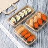 Recycelbare Sushi-Schalen 160 x 115 mm - Packung mit 300 - Fiesta Green