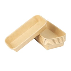 Recycleerbare Sushi Schalen 220 x 137 mm - Set van 300 - Fiesta Green