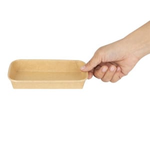 Recycleerbare Sushi Schalen 220 x 137 mm - Set van 300 - Fiesta Green