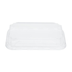 Couvercles PET Barquettes à Sushi GEHX286 - Lot de 300 - Fiesta Green