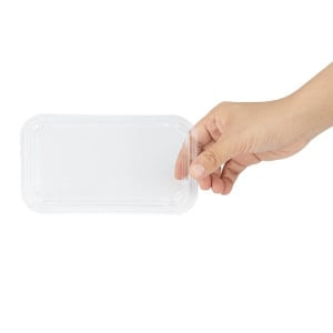 PET-deksels Sushi Schalen GEHX287 - Set van 300 - Fiesta Green