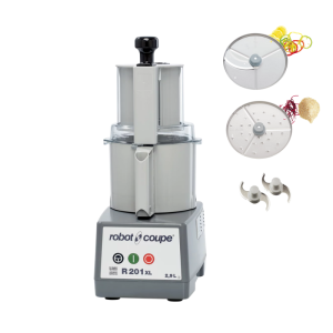 Gecombineerde Cutter en Groentesnijder robot coupe R 201 XL