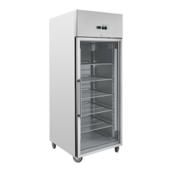 Glazen Koelvitrine - 650 L - Dynasteel