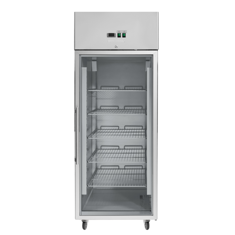 Glazen Koelvitrine - 650 L - Dynasteel