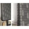 Zwarte Vierkante Inklapbare Tafel - 62 x 62 cm - Bolero