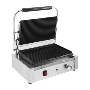 Grill Panini Contact - Geribbelde Platen - Buffalo