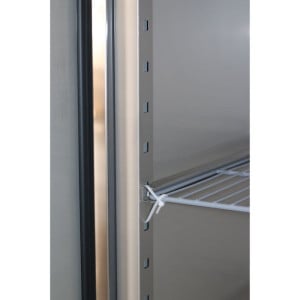 Positive Kühlschrank 1400 L Edelstahl GN 2/1 – 2 Türen