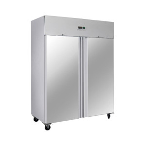 Edelstahl-Kühlschrank Positiv GN 2/1 - 1400 L - Dynasteel