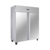 Positive Kühlschrank 1400 L Edelstahl GN 2/1 – 2 Türen