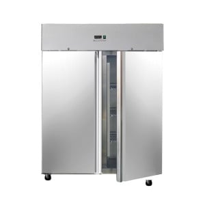 Positieve Koelkastkast 1400 L RVS GN 2/1 – 2 Deuren