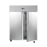 Edelstahl-Kühlschrank Positiv GN 2/1 - 1400 L - Dynasteel