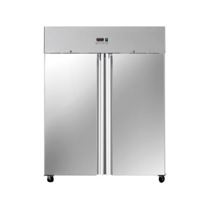 Edelstahl-Kühlschrank Positiv GN 2/1 - 1400 L - Dynasteel