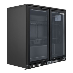 Koelachterbar - 2 Glazen Deuren - 209 L - Dynasteel