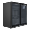 Koelachterbar - 2 Glazen Deuren - 209 L - Dynasteel
