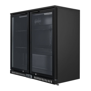 Koelachterbar - 2 Glazen Deuren - 209 L - Dynasteel