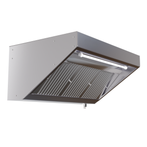 Hotte Snack 700 LED Zonder Motor lengte 1800 Dynasteel