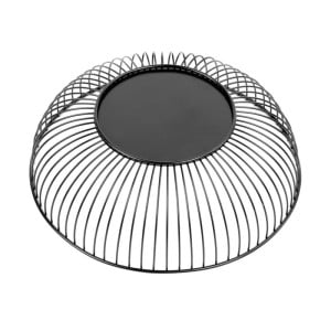 Ronde Zwarte Metalen Presentatiemand Ø 285 mm - Olympia