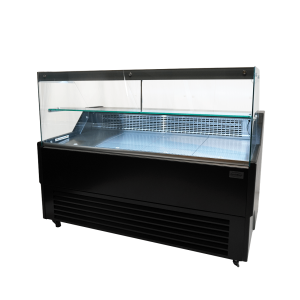 Koelvitrine Wesley 1.5 Zwart 130 L - CombiSteel
