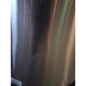 Roestvrijstalen Prullenbak met Pedaal - 100 L - Dynasteel