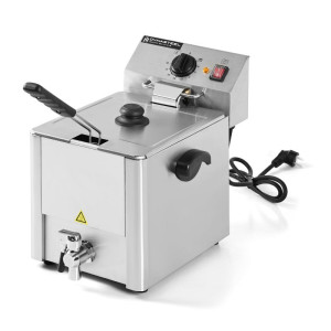 Professionele Friteuse 8 L met Aftap - Dynasteel