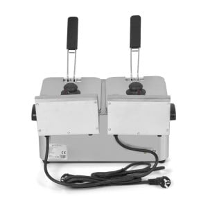 Professionele Friteuse 2 x 4 L - Dynasteel