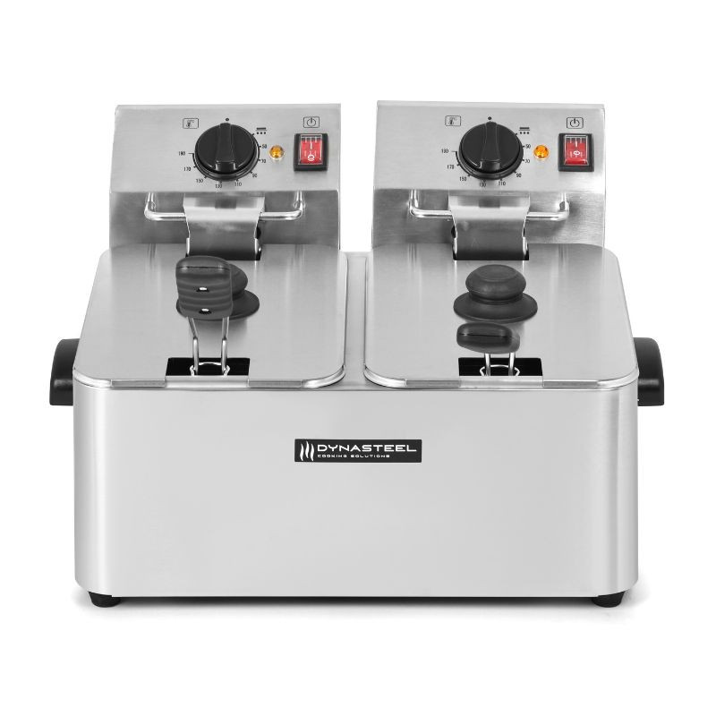 Professionele Friteuse 2 x 4 L - Dynasteel Professionele Friteuse 2 x 4 L - Dynasteel