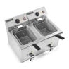 Professionele Friteuse Premium 2 x 8 L met Aftap - Dynasteel
