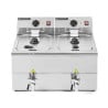 Professionele Friteuse Premium 2 x 8 L met Aftap - Dynasteel