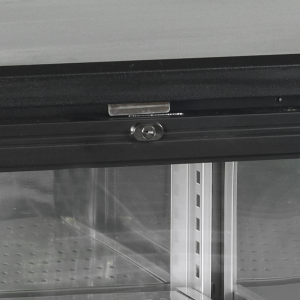 Rückkühlschrank mit 3 Glastüren - 442 L | TEFCOLD CBC310G