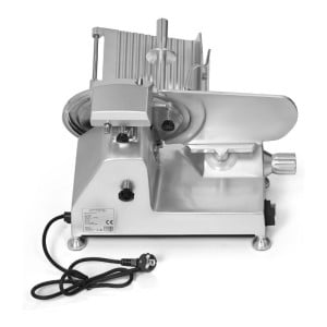 Luxe Semi-Automatische Ham Snijmachine 250 mm - Dynasteel