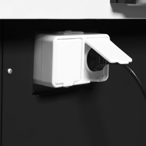 Premium-Service-Vitrine für frischen Fisch - 480 W