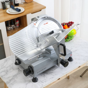 Professionele Halfautomatische Ham Snijmachine 275 mm - Dynasteel
