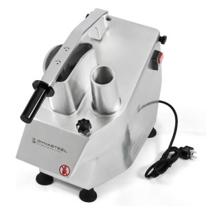Professionele Groentesnijder 550 W — 2 Trechters, Alu