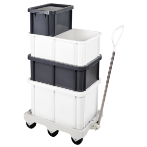 Rechteckiger Behälter 35 L Weiß