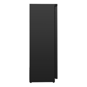 Positive Kühlvitrine 400 L Schwarz 0/+8°C