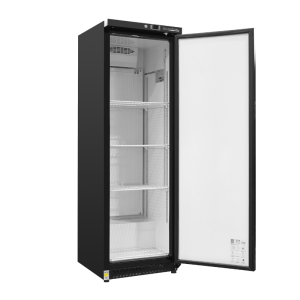 Positive Kühlvitrine 400 L Schwarz 0/+8°C