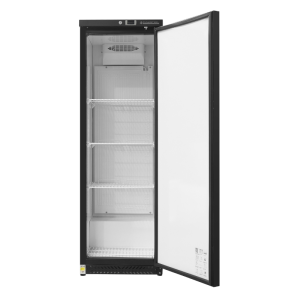 Positive Kühlvitrine 400 L Schwarz 0/+8°C